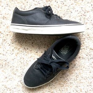 Vans Men’s Black Lace Up Board Shoes Sz 7 Skate Streetwear Gorpcore Activewear